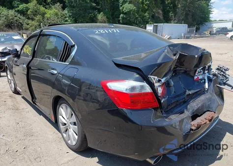 2014 Honda Accord Ex-L V-6 from USA, damaged, VIN 1HGCR3F83EA004130
